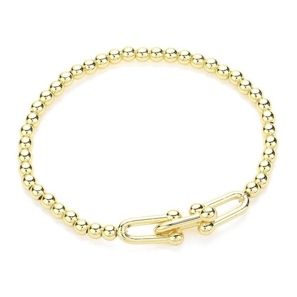 STAINLESS STEEL STERTCH BRACELET