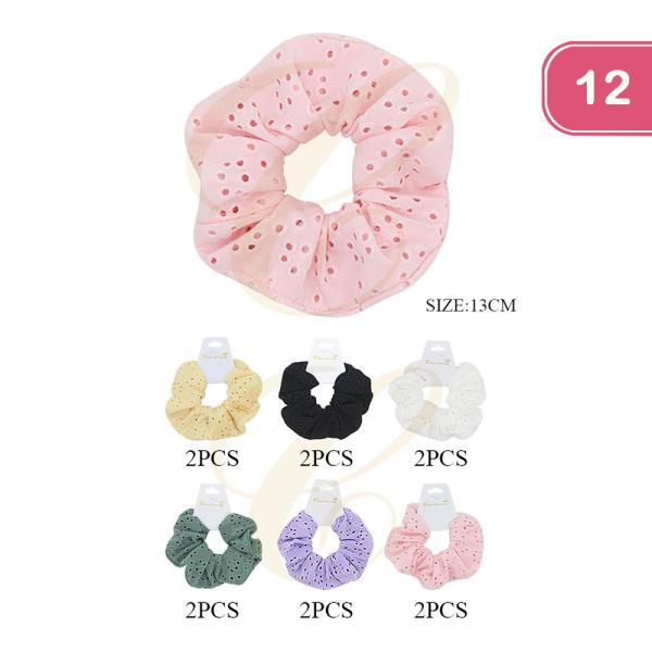 HAIR SCRUNCHIE (12 UNITS)