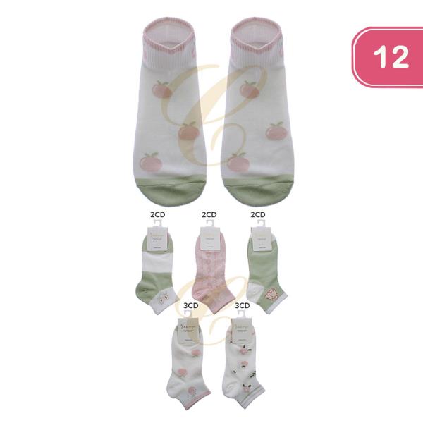 CUTE SOCKS (12 UNITS)