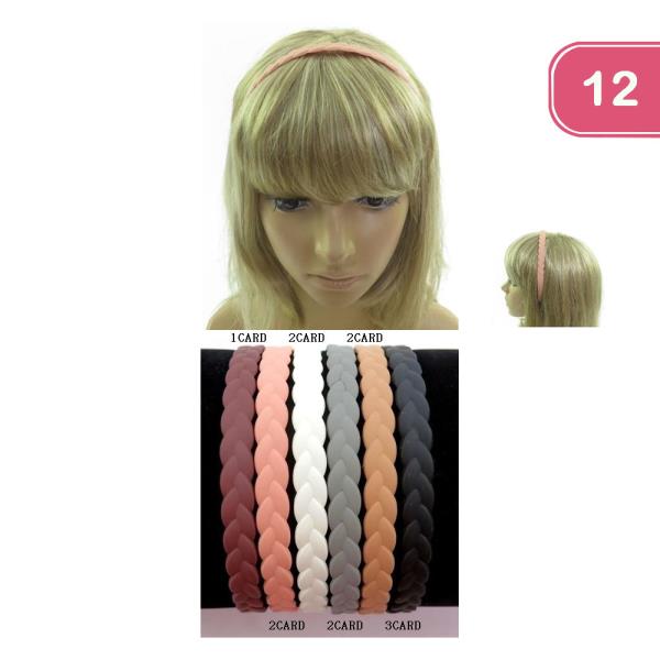 MATTE HEADBAND (12 UNITS)