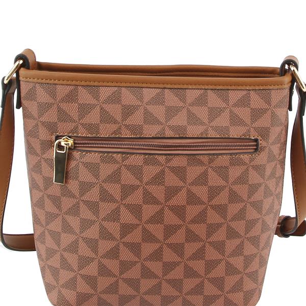 MONOGRAM DESIGN CROSSBODY BAG