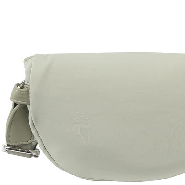 ROUND ZIPPER CROSSBODY BAG