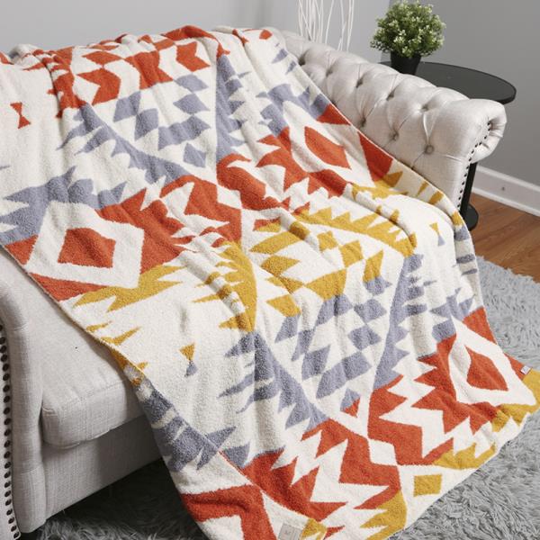 TRIBAL REVERSIBLE THROW BLANKET