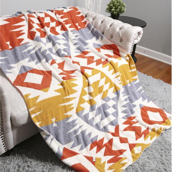 TRIBAL REVERSIBLE THROW BLANKET