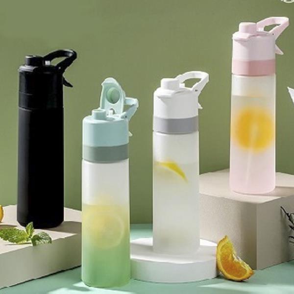 SIP AND MIST WATER BOTTLE WITH BUILT IN MISTER