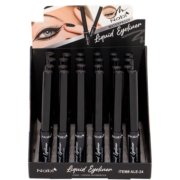 LIQUID WATERPROOF EYELINER (24 UNITS)