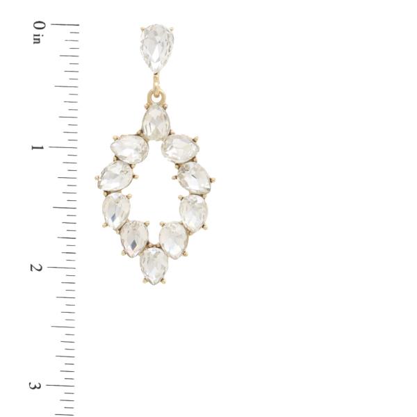 CRYSTAL STONE EARRING