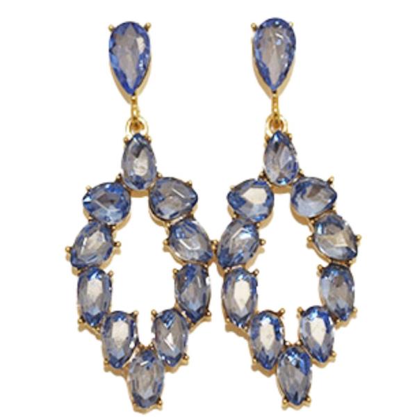 CRYSTAL STONE EARRING