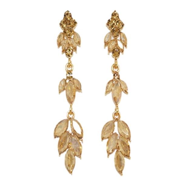 MARQUISE RHINESTONE DANGLE EARRING