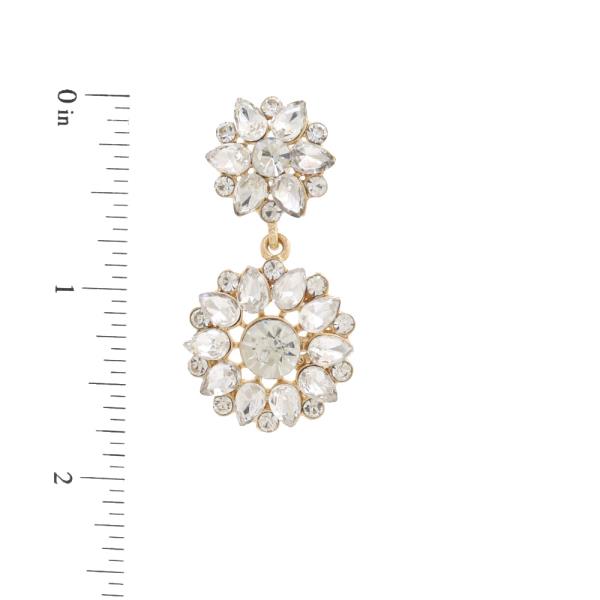 CRYSTAL STONE EARRING