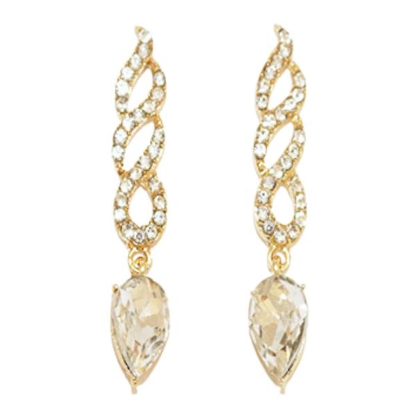 RHINESTONE EARRING