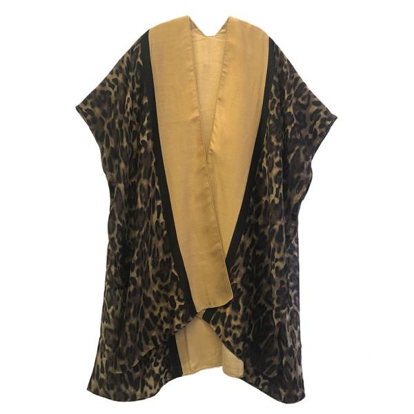 LEOPARD BORDER COZY KIMONO