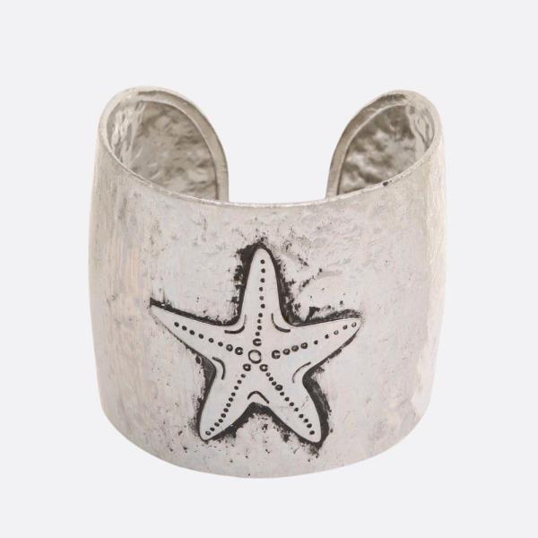 STARFISH METAL CUFF BRACELET