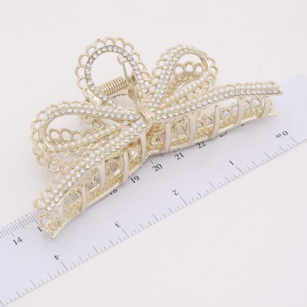 PEARL METAL HAIR CLAW JAW CLIP