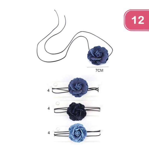 FLOWER CHOKER (12 UNITS)