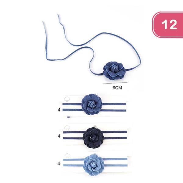 FLOWER CHOKER (12 UNITS)