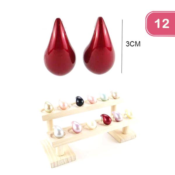 TEARDROP EARRING (12 UNITS)