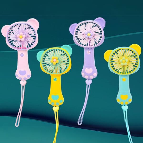 (ONLINE ONLY) (ONLINE ONLY) CUTE EARS RECHARGEABLE PORTABLE MINI FAN