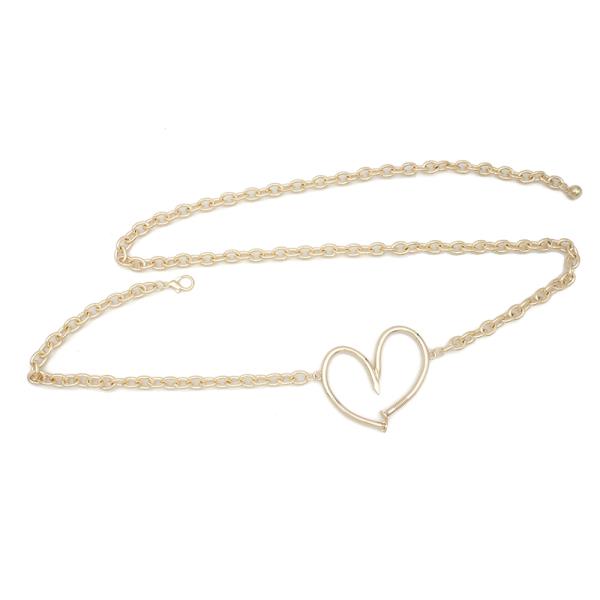 NAILED TO MY HEART CHAIN BELT