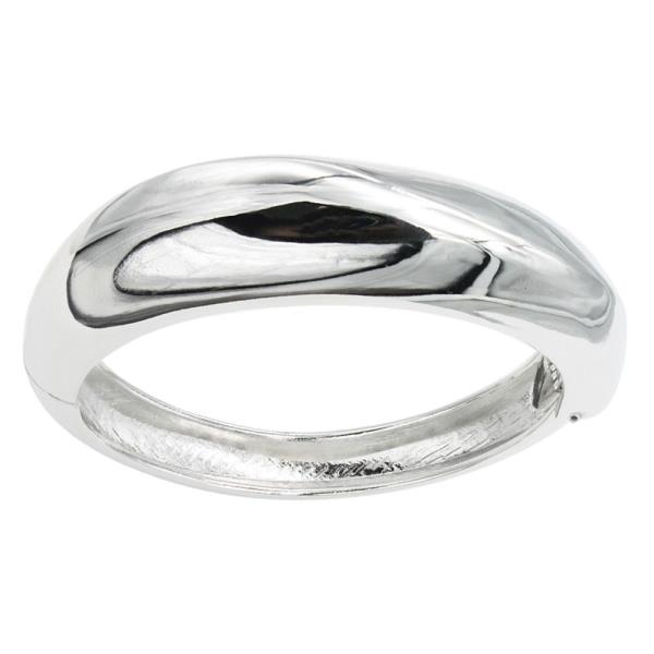 STAINLESS STEEL HINGED METAL BRACELET