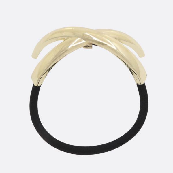 CRISS CROSS METAL HAIR TIE