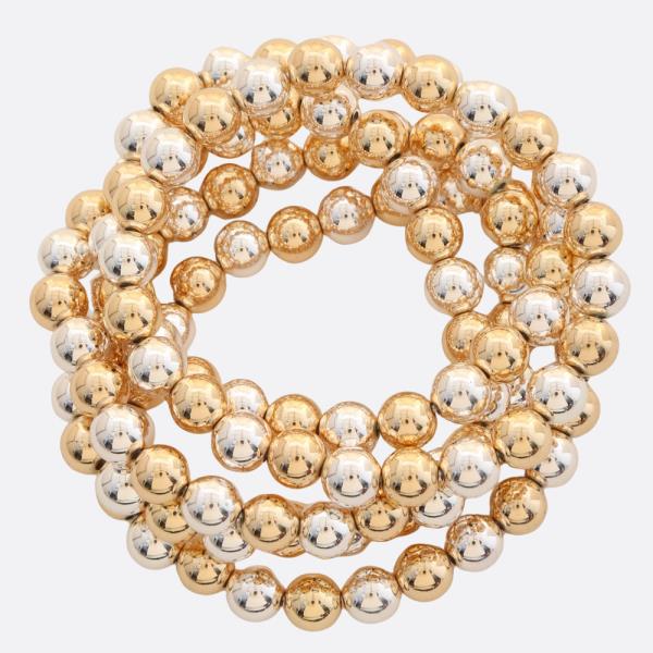 BALL BEAD BRACELET SET