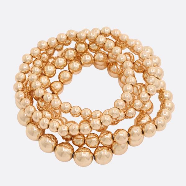 BALL BEAD BRACELET SET