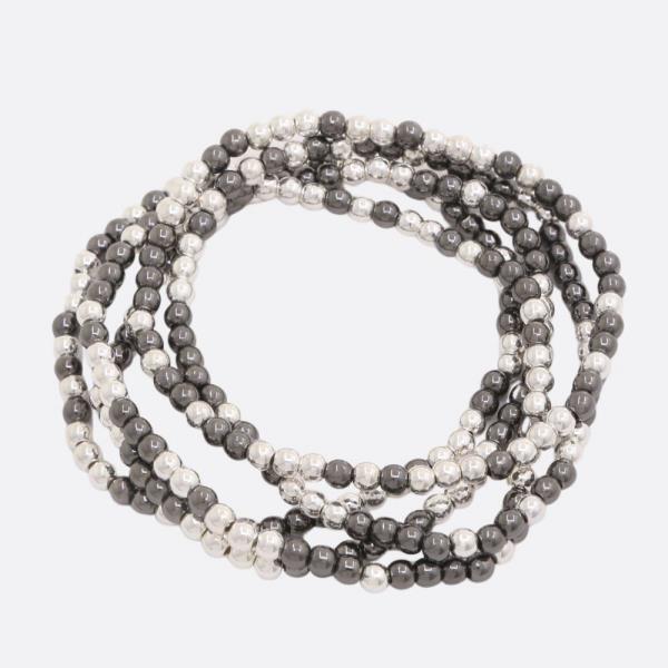 SMALL BALL BEAD BRACELET SET