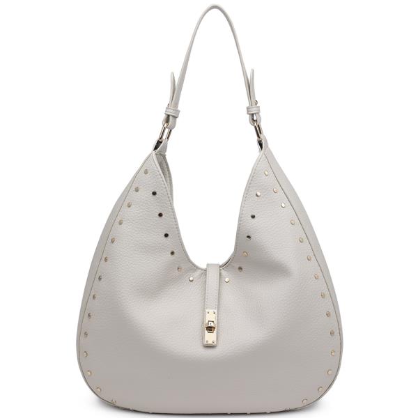 TURN LOCK LOOP OLIVIA SHOULDER HOBO BAG