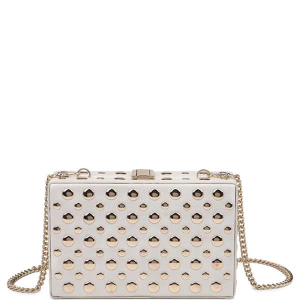 STUDDED ACRYLIC DESI CLUTCH