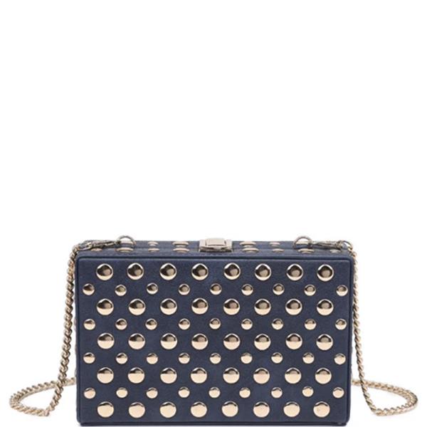 STUDDED ACRYLIC DESI CLUTCH