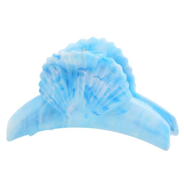 SEA LIFE SHELL HAIR CLAW JAW CLIP