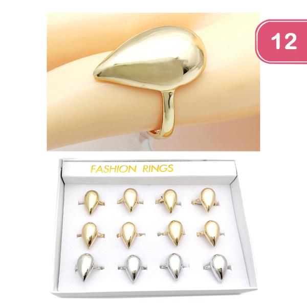 TEARDROP SHAPE RING (12 UNITS)