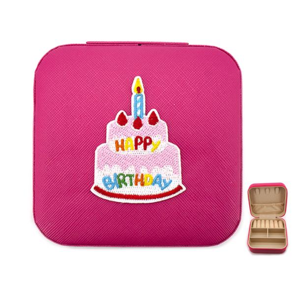 HAPPY BIRTHDAY CAKE JEWELRY ORGANIZER BOX