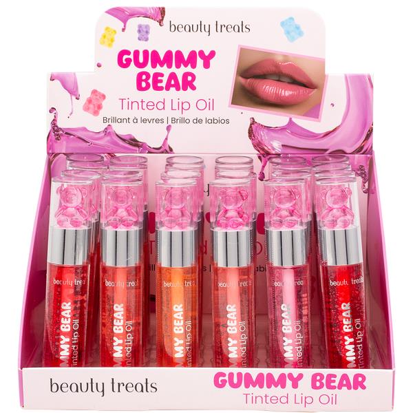 BEAUTY TREATS GUMMY BEAR TINTED LIP OIL (24 UNITS)