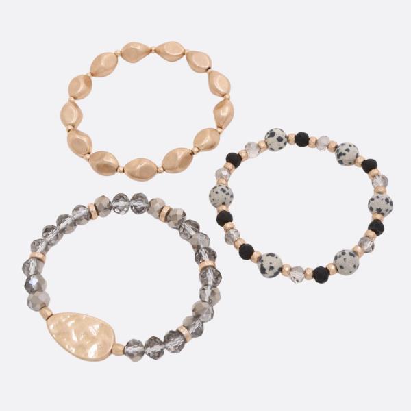 BEADED BRACELET SET