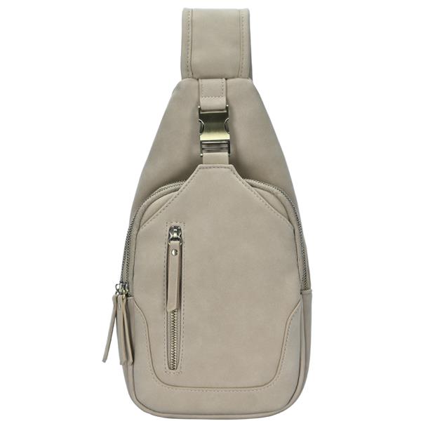 STYLISH ZIPPER CHIC SLING CROSSBODY BAG