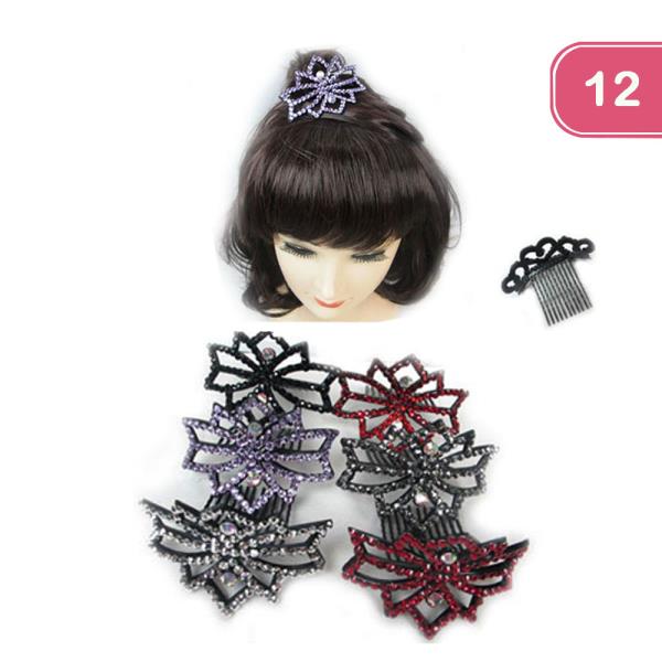 PLASTIC STONE TIARA (12 UNITS)