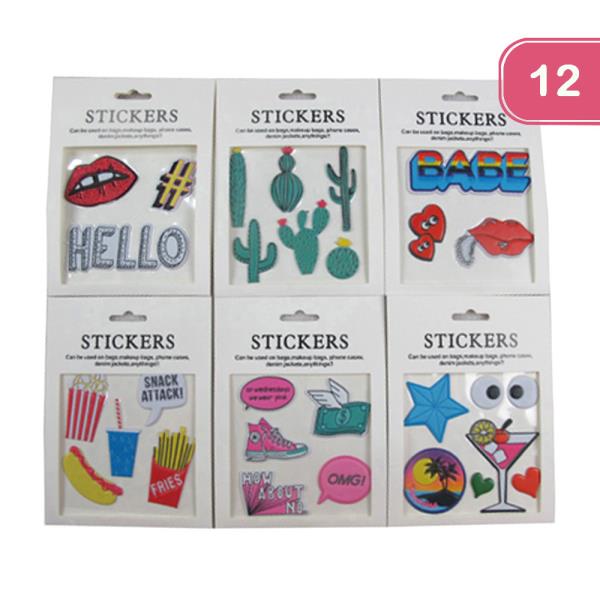 STICKERS (12 UNITS)