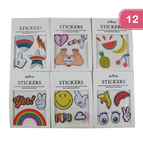 STICKERS (12 UNITS)