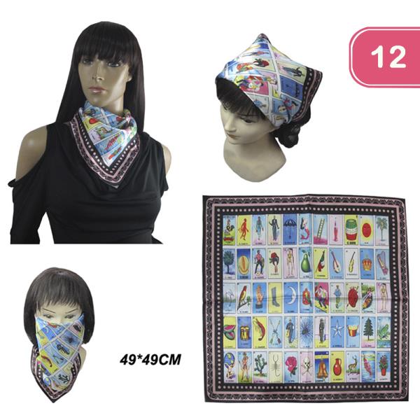 LOTERIA BANDANA (12 UNITS)