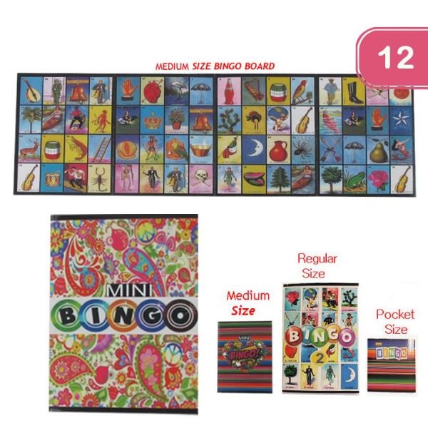 LOTERIA BINGO BOARD (12 UNITS)