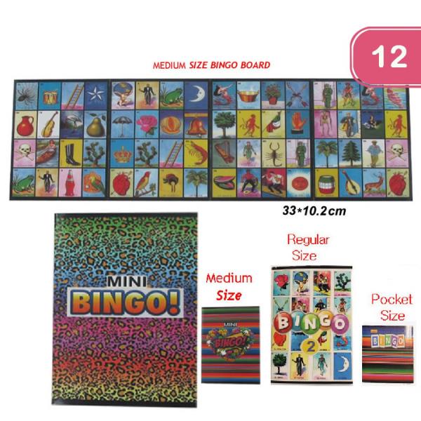 LOTERIA BINGO BOARD (12 UNITS)