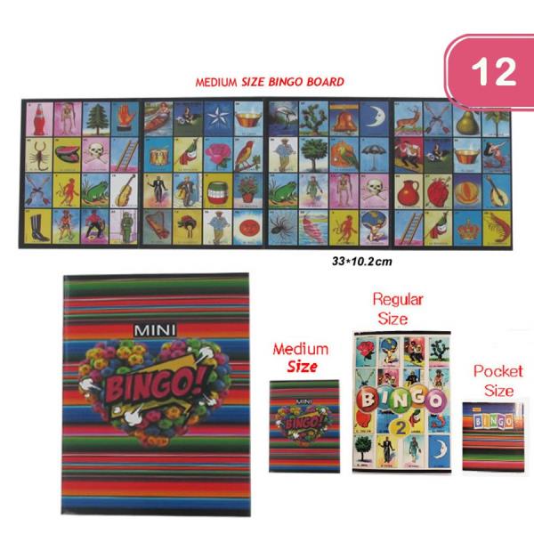 LOTERIA BINGO BOARD (12 UNITS)