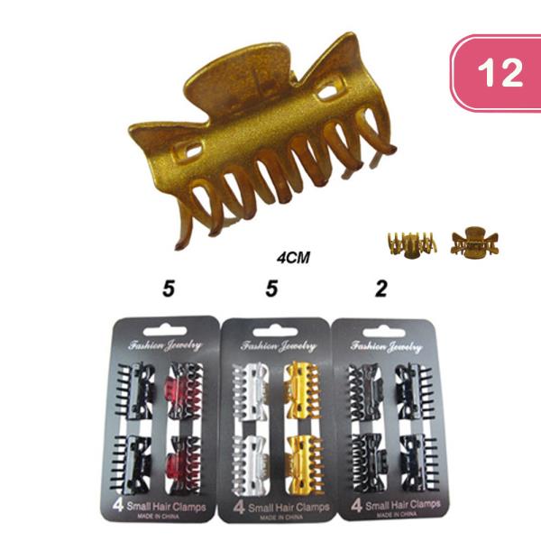 JAW HAIR CLIP (12 UNITS)