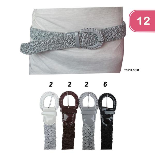 BRAIDED BELT (12 UNITS)