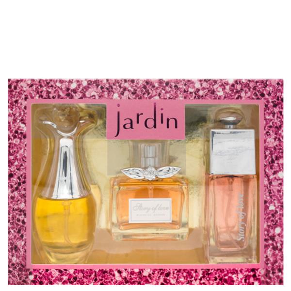 STORY OF LOVE JARDIN FRAGRANCE PERFUME 3 PC GIFT SET