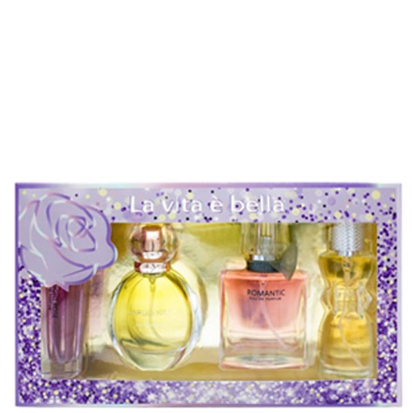 FRAGRANCE PERFUME 4 PC GIFT SET