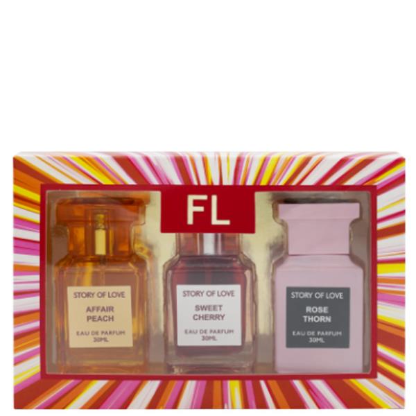 STORY OF LOVE FRAGRANCE PERFUME 3 PC GIFT SET