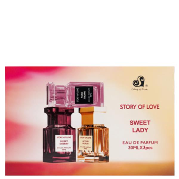 STORY OF LOVE FRAGRANCE PERFUME 3 PC GIFT SET